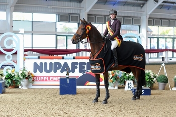 Emma-Jo Slater wins the Nupafeed Supplements Senior Discovery Championship for the fifth time